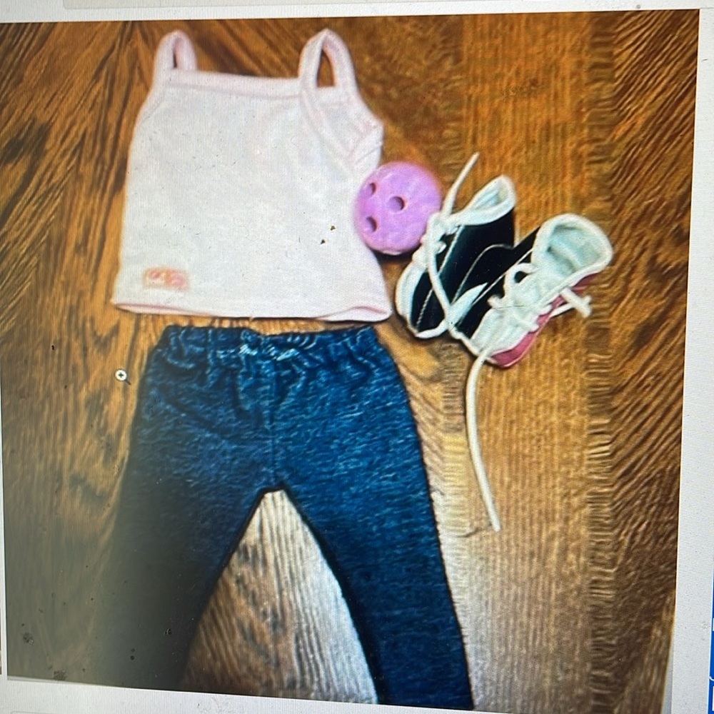 Our Generation doll bowling outfit